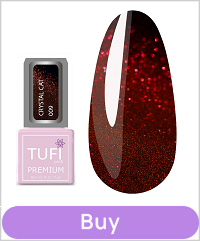 Gel polish TUFI profi PREMIUM Crystal Cat 09 Ruby 8 ml